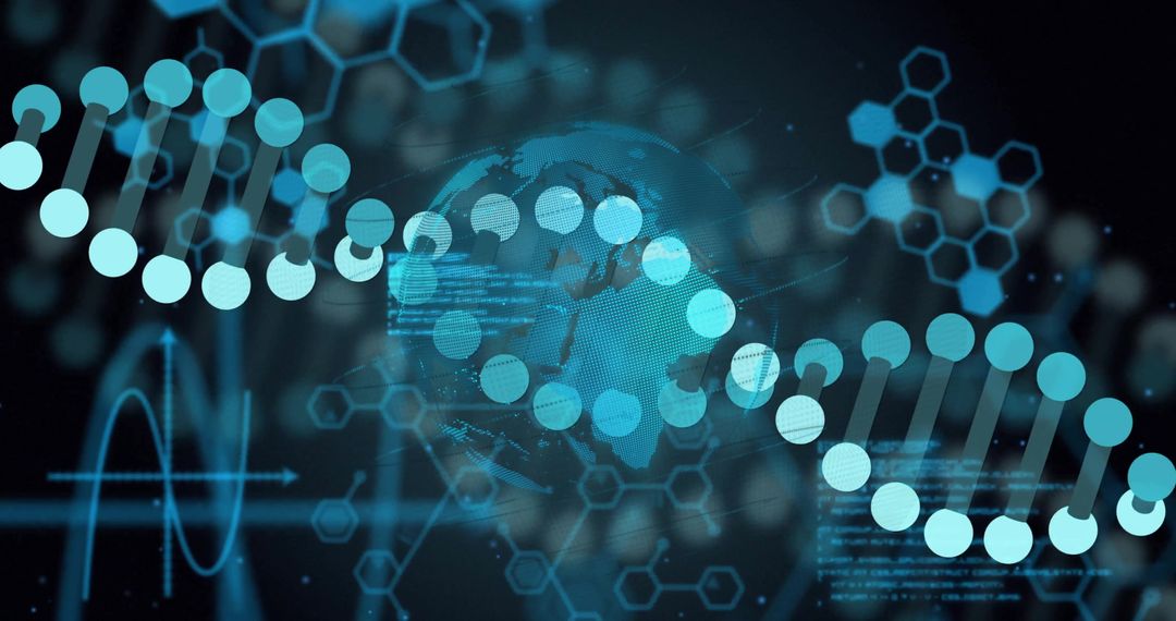 Digital DNA Strand with Global Data Processing Concept