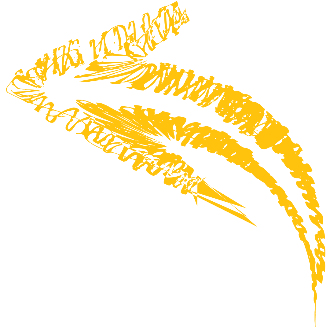 Dynamic Yellow Arrow on Transparent Background Illustrating Growth
