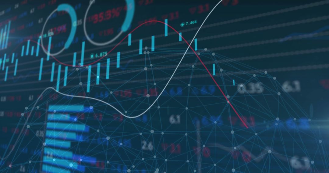 Futuristic Trading Dashboard with Analytics and Graphs