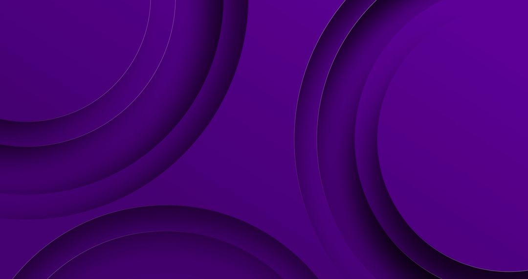 Abstract Purple Circular Cutouts Moving in Loop
