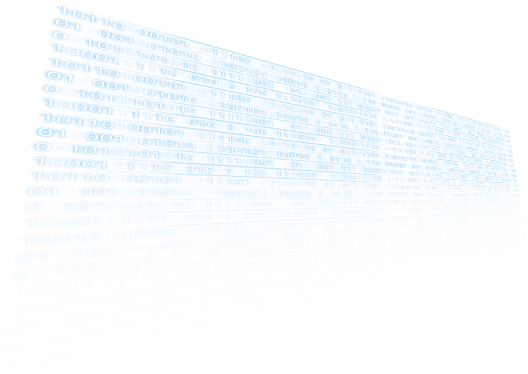 transparent digital screen with streaming binary code - Download Free Stock Images Pikwizard.com