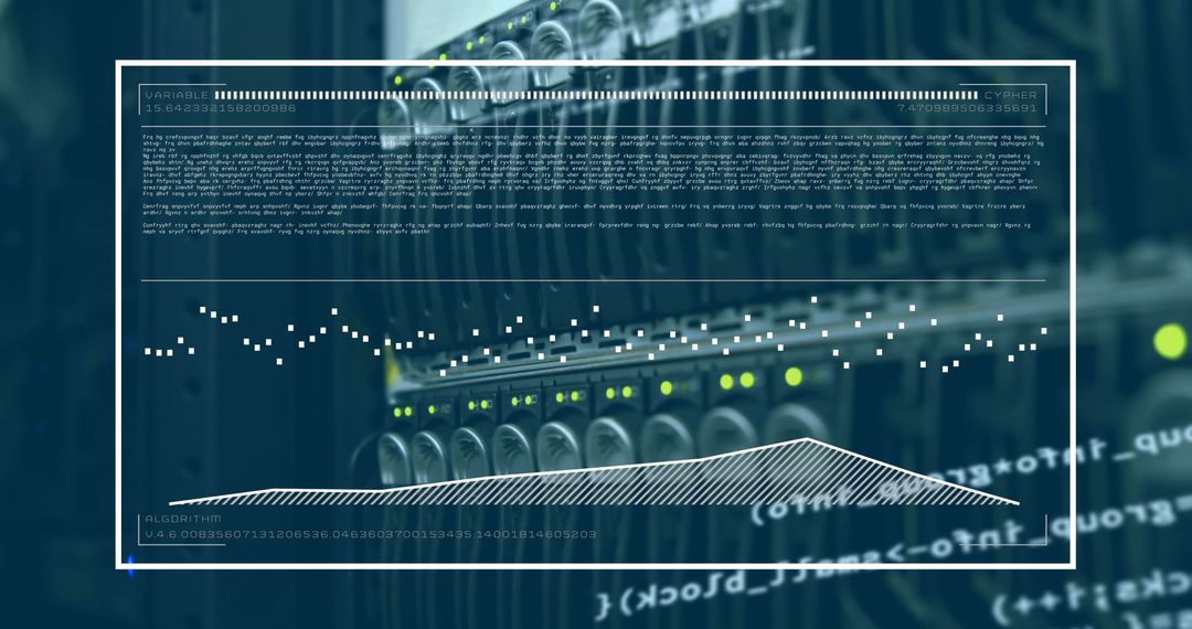 Data Visualization and Code Over Network Servers in Data Center