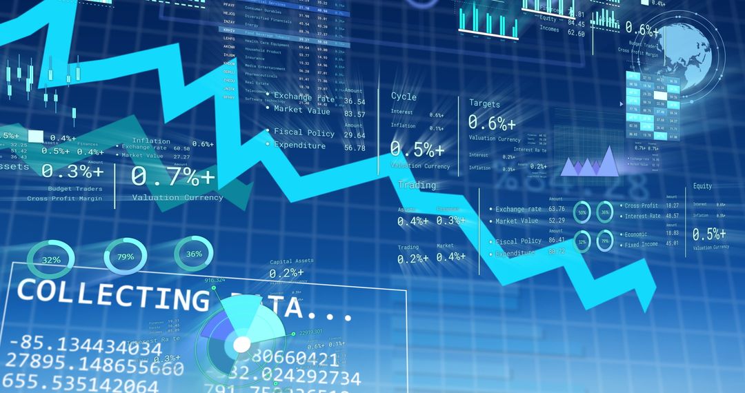 Digital Financial Data Analytics with Global Graphs