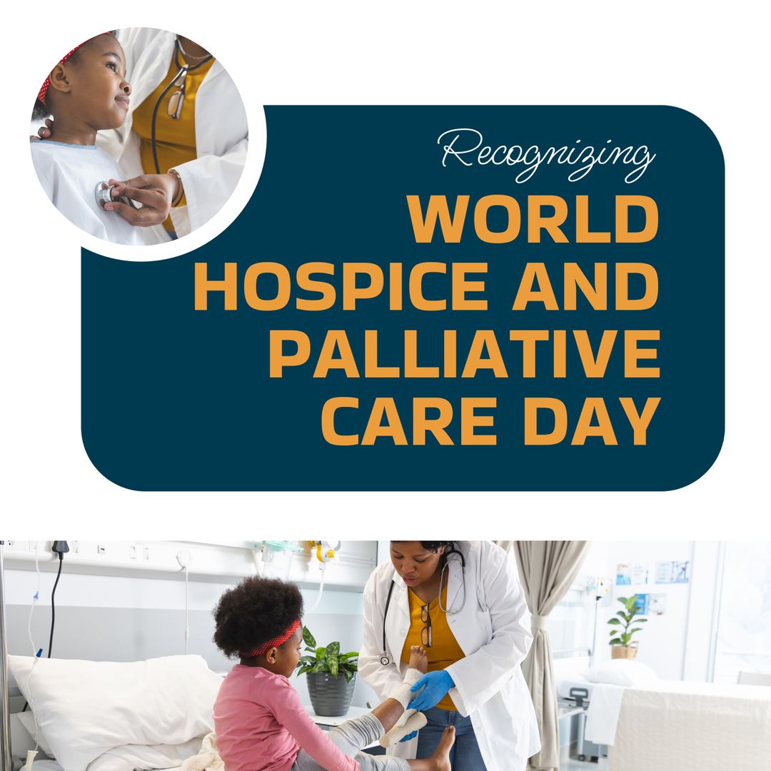 Doctor Caring for Young Patient on World Hospice and Palliative Care Day