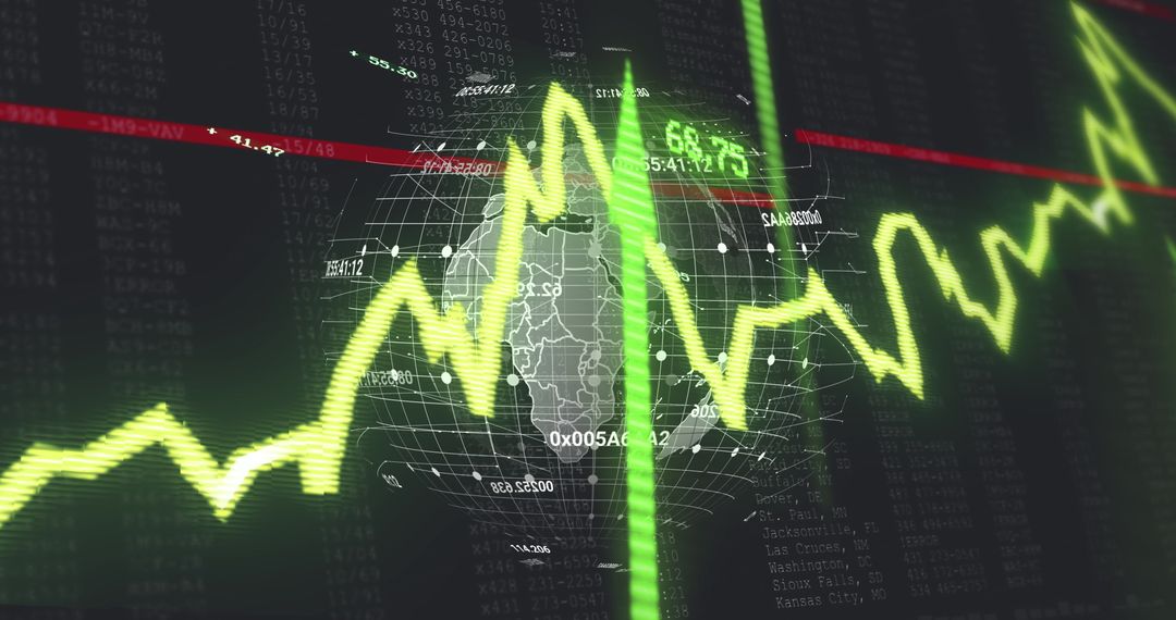 Global Data Analytics and Stock Market Visual Interface