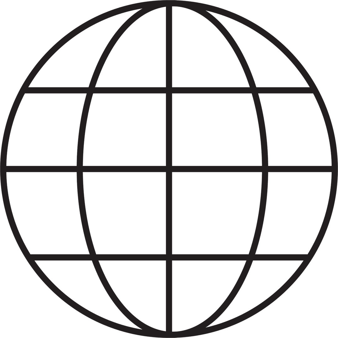 Transparent Digital Globe Outline Worldwide Illustration