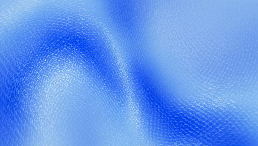 Rippling Blue Hexagonal Microtexture with Silken Sheen for Modern Backgrounds and Branding