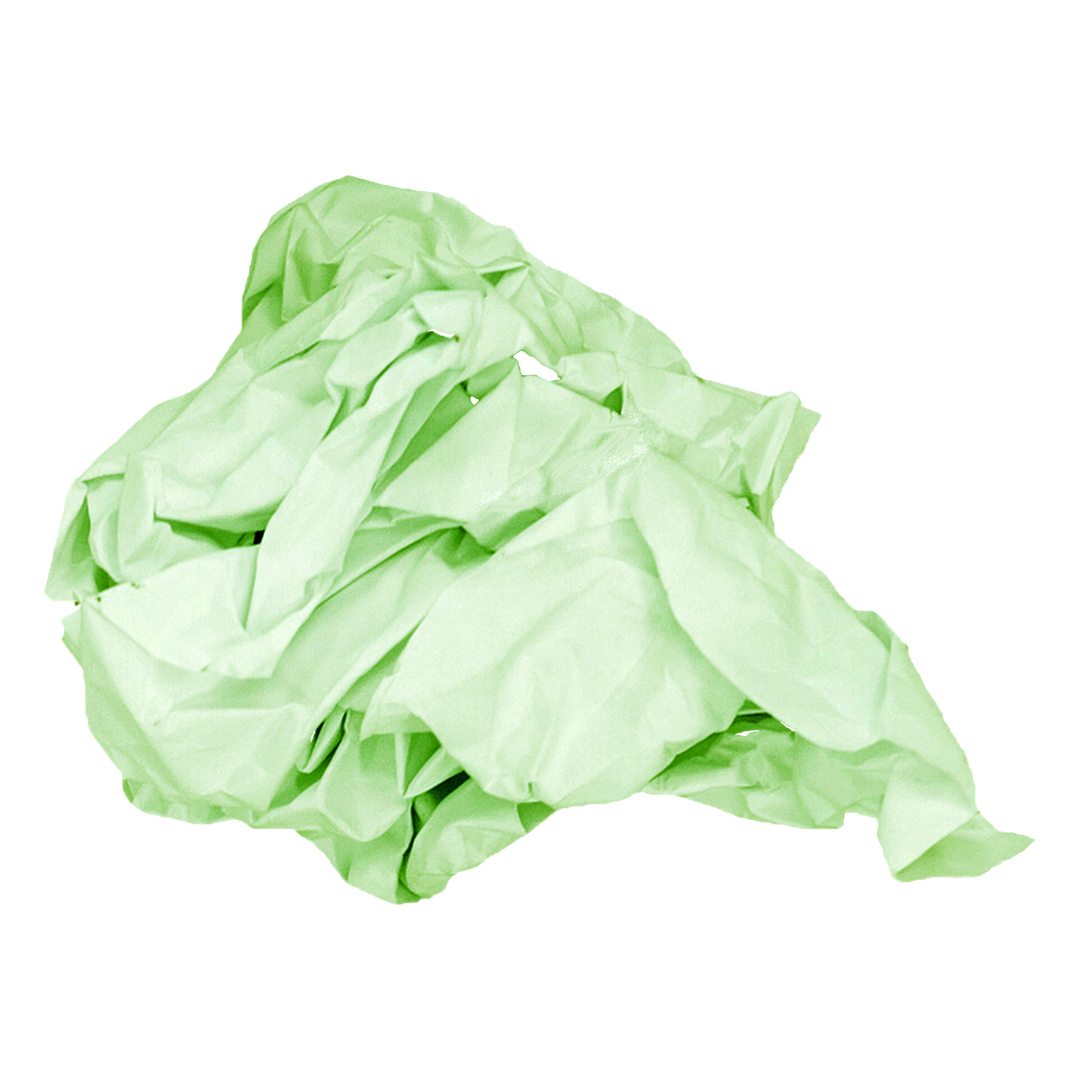 Crumpled Green Paper on Transparent Background - Download Free Stock Images Pikwizard.com