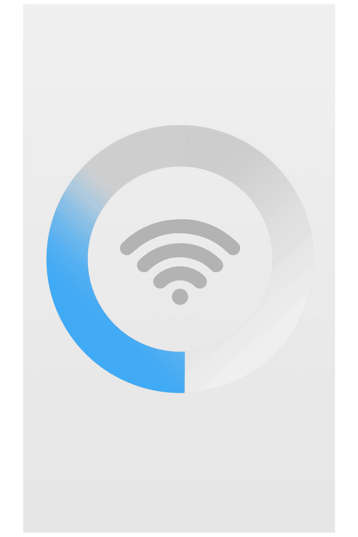 transparent wifi symbol with loading circle icon display - Download Free Stock Images Pikwizard.com