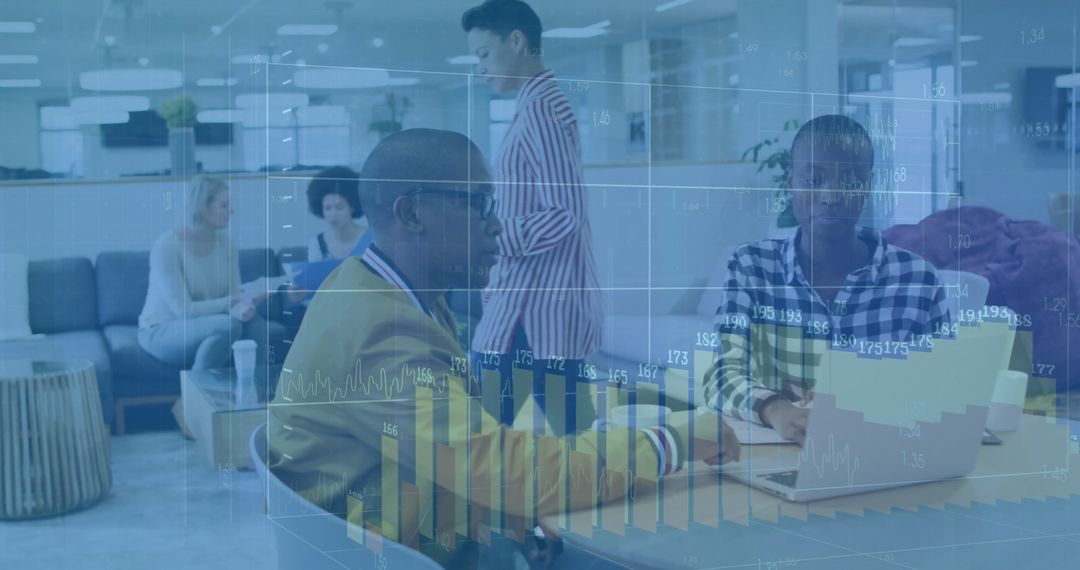 Digital Interface Overlay on Office Collaboration