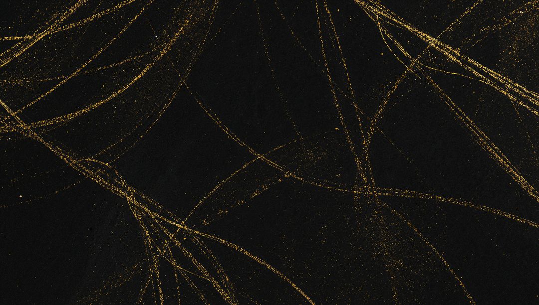 Elegant Gold Lines on Black Background for Sophisticated Designs