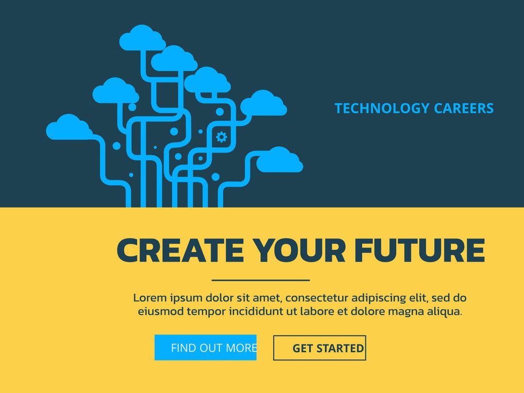 Innovative Tech Career Pathways Graphic Illustration