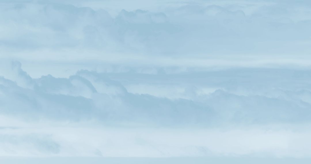Serene Blue Sky with Soft Cloud Textures