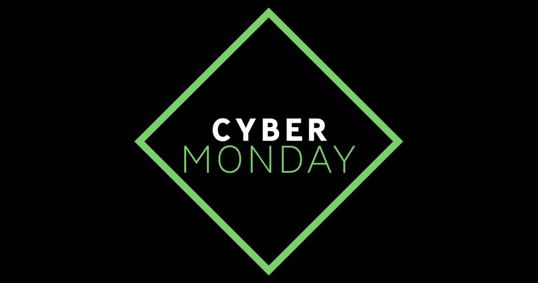 Dynamic Cyber Monday Discount Sale Graphic Design