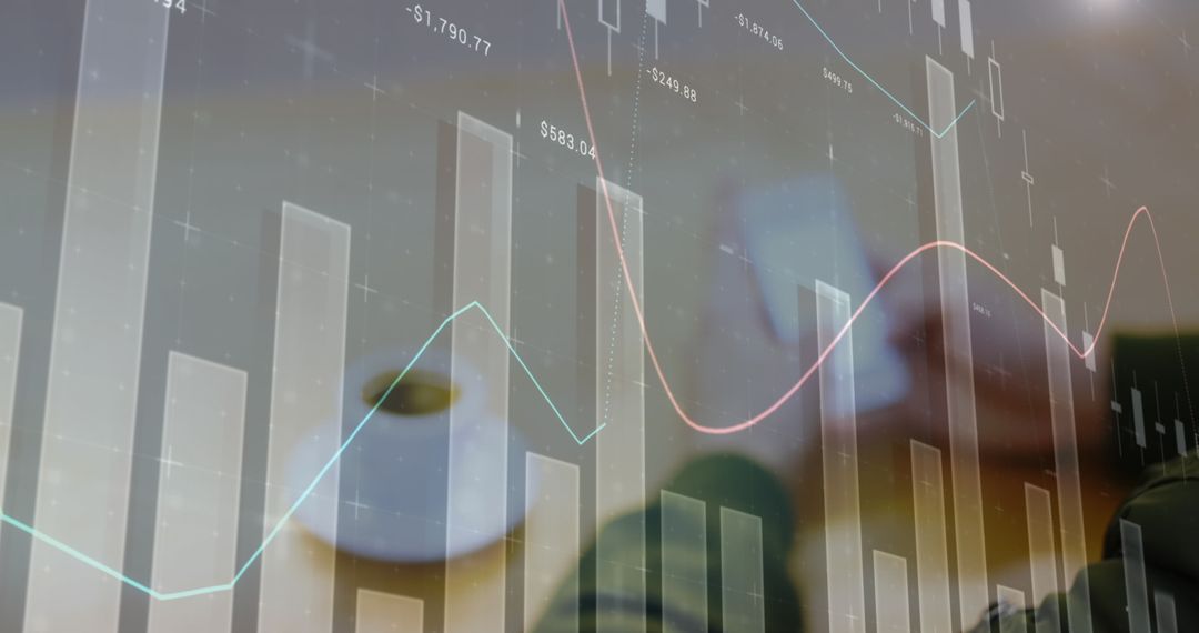 Concept of Business Technology with Analytics Interface