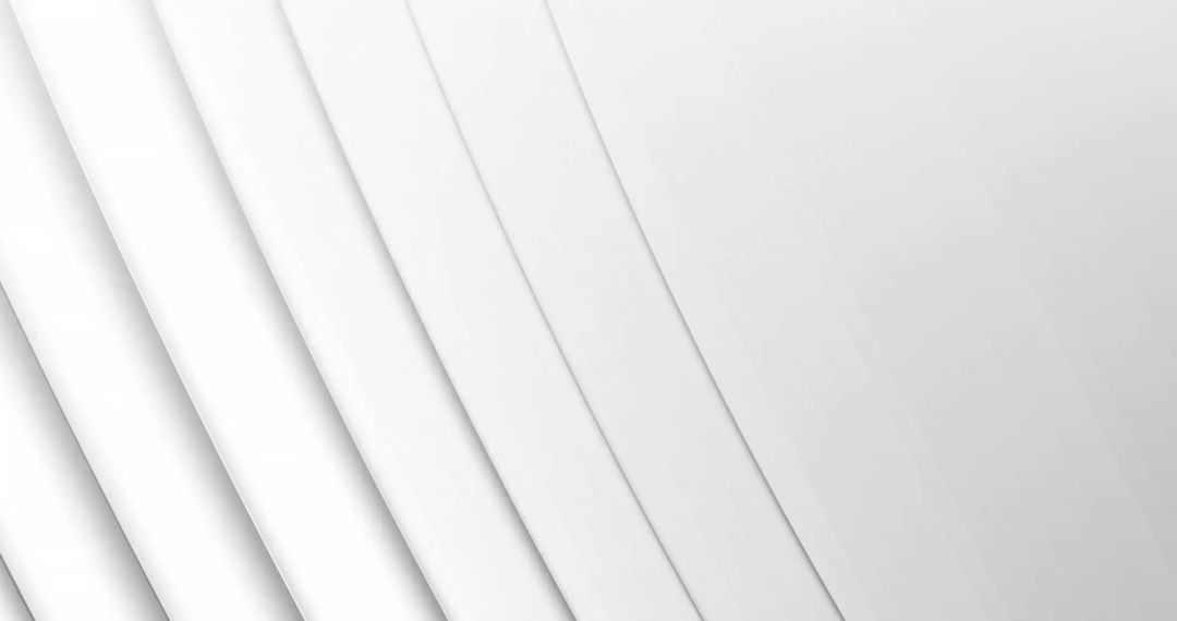 Abstract White Circles with Soft Pulsating Light