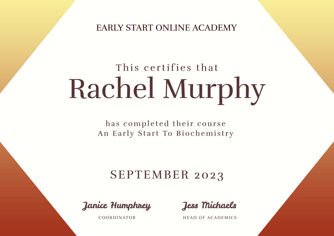 Academic Success Certificate Template for Online Academy Achievements - Download Free Stock Templates Pikwizard.com