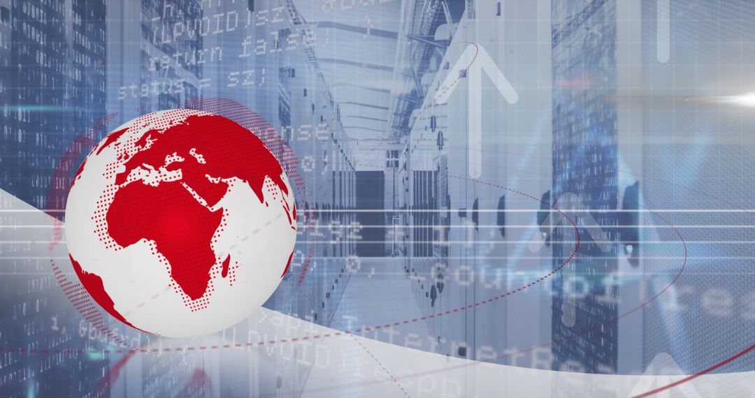 Global Data Networking in Modern Server Room