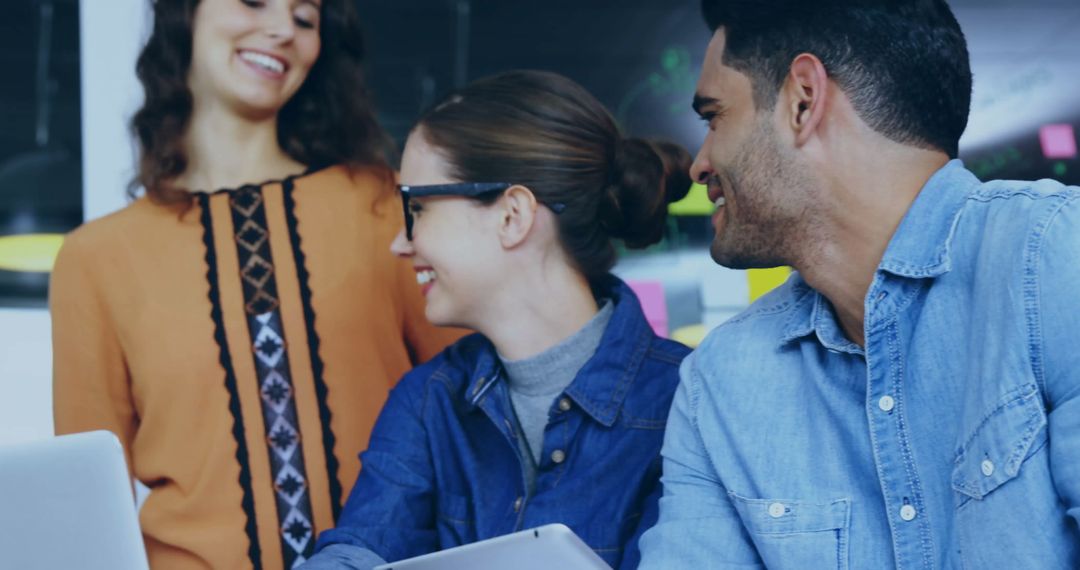 Diverse Business Team Processing Eco Data Environment