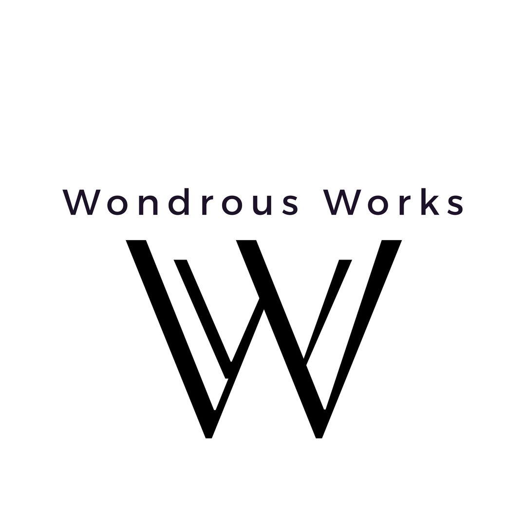 Wondrous Works Logo with Bold W for Brand Identity - Download Free Stock Templates Pikwizard.com