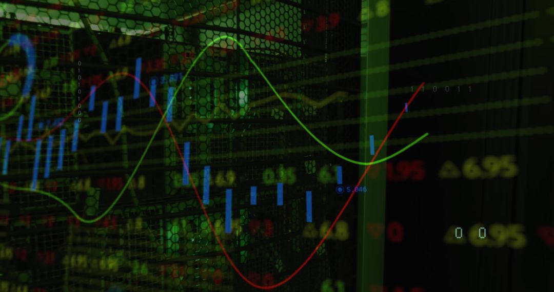 Data Transmission Over Server Room with Digital Overlay