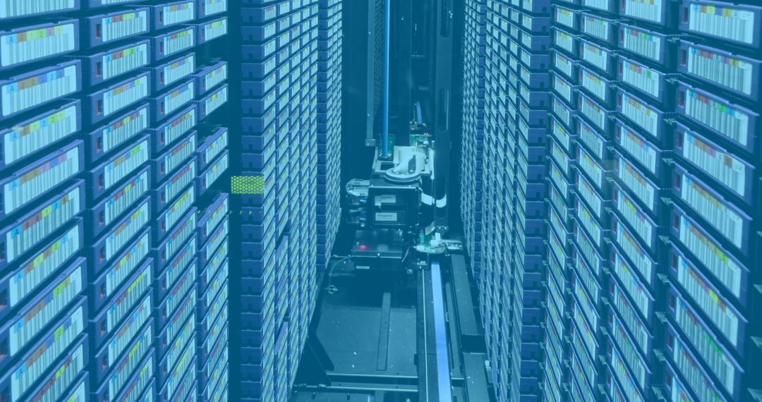 Advanced Data Center with Automated Storage Systems