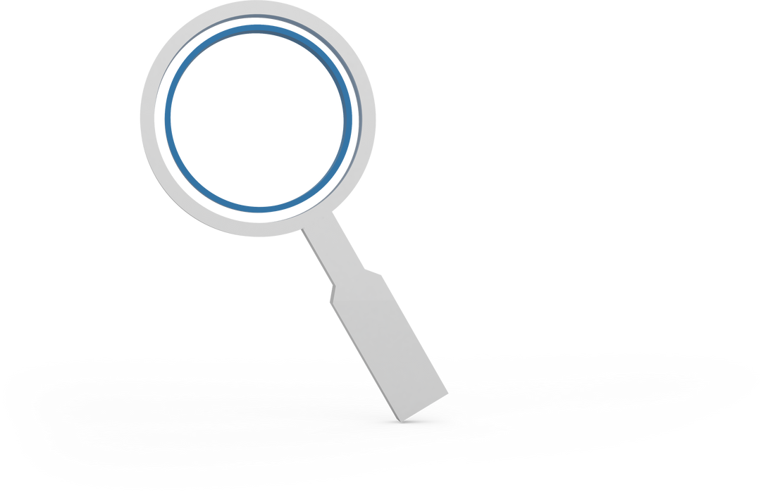 Transparent Magnifying Glass Icon Symbol Isolated on White Background - Download Free Stock Images Pikwizard.com