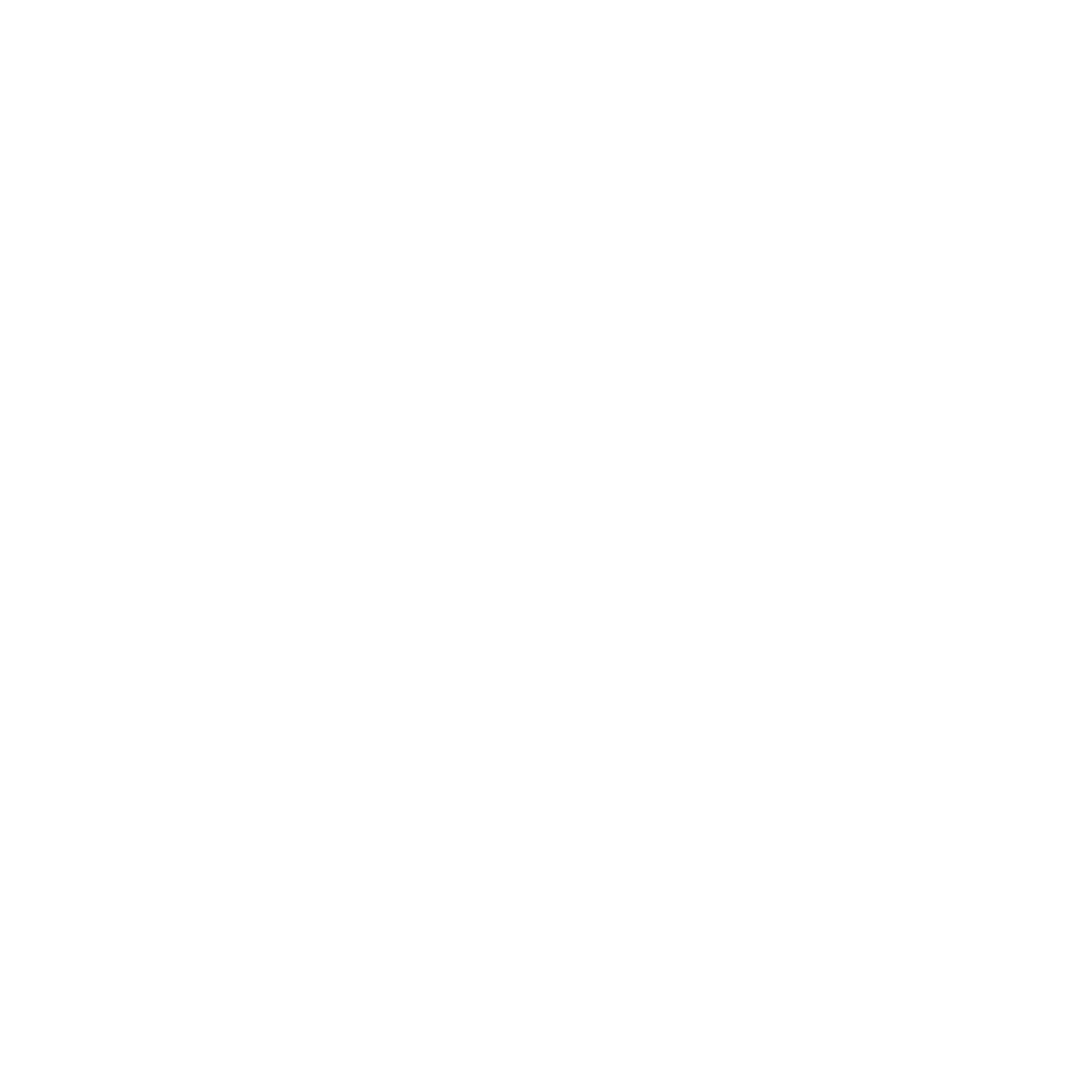 Abstract White Heart Symbol on Transparent Background