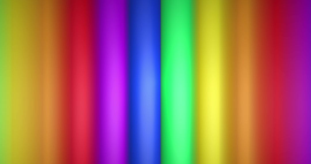 Vibrant Rainbow Stripes Seamless Loop