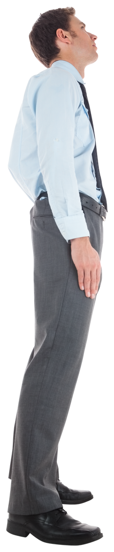 Transparent Businessman in Profile Professional Attire Side View - Download Free Stock Images Pikwizard.com