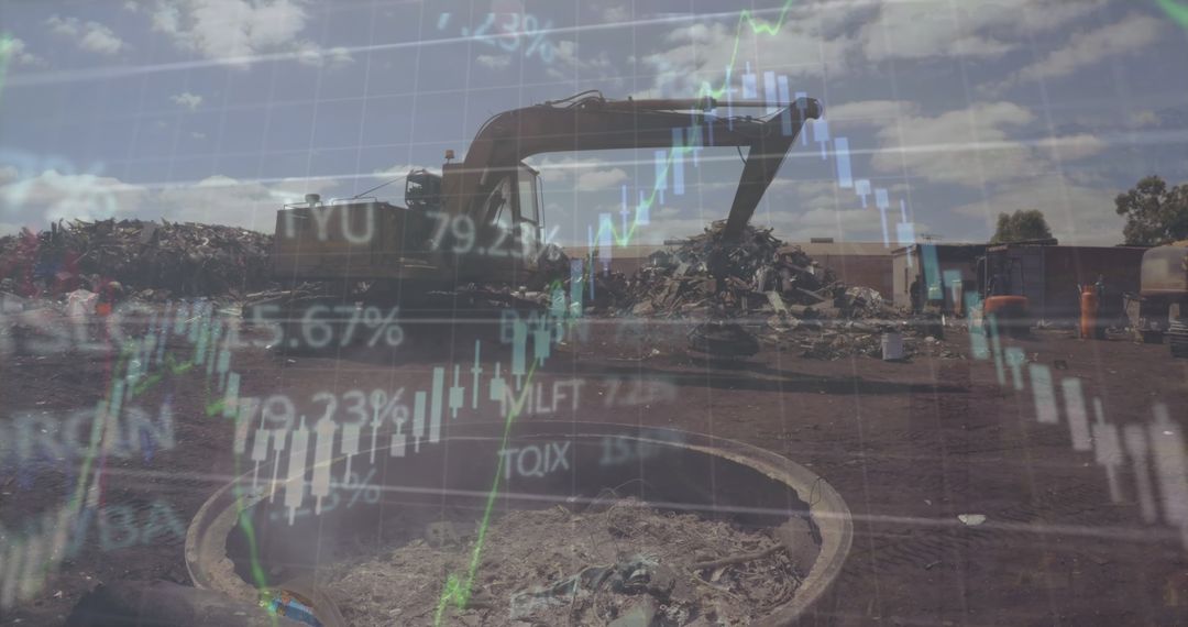 Data and Excavation Fusion: Finance and Technology Symbolism