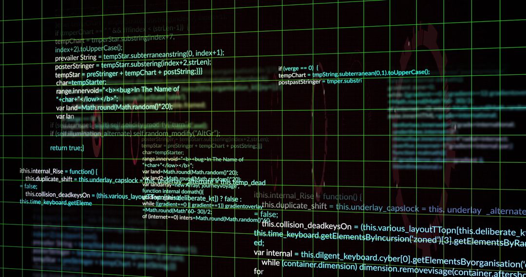 Dynamic Coding Interface with Futuristic Grid - Free Images, Stock Photos and Pictures on Pikwizard.com