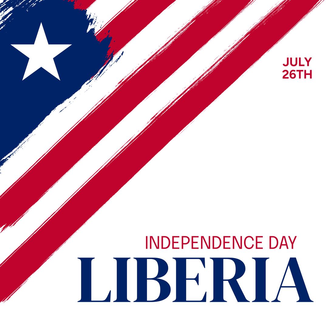Liberia Independence Day Celebration Graphic