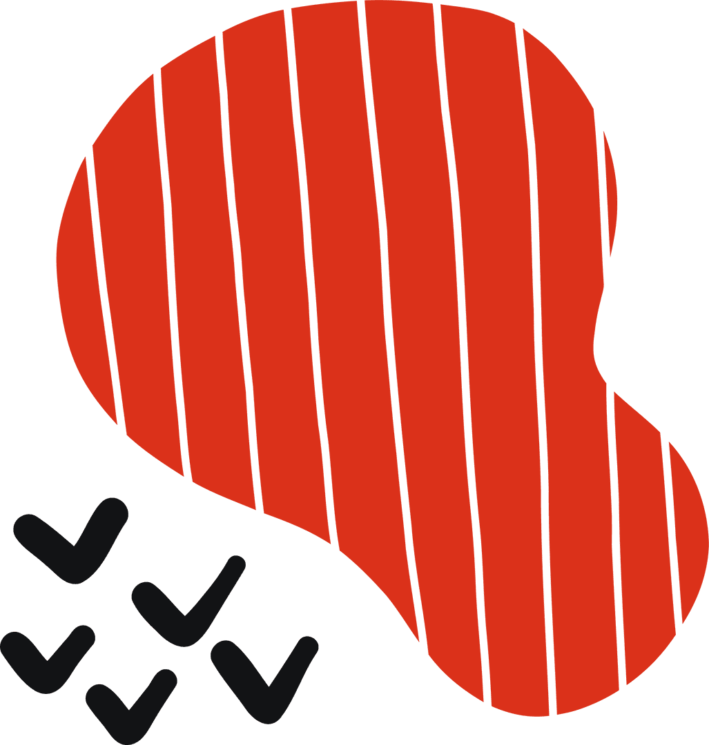 abstract red shape and check marks on transparent background - Download Free Stock Images Pikwizard.com