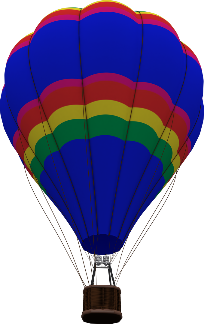 Colorful Hot Air Balloon in Transparent Background - Download Free Stock Images Pikwizard.com