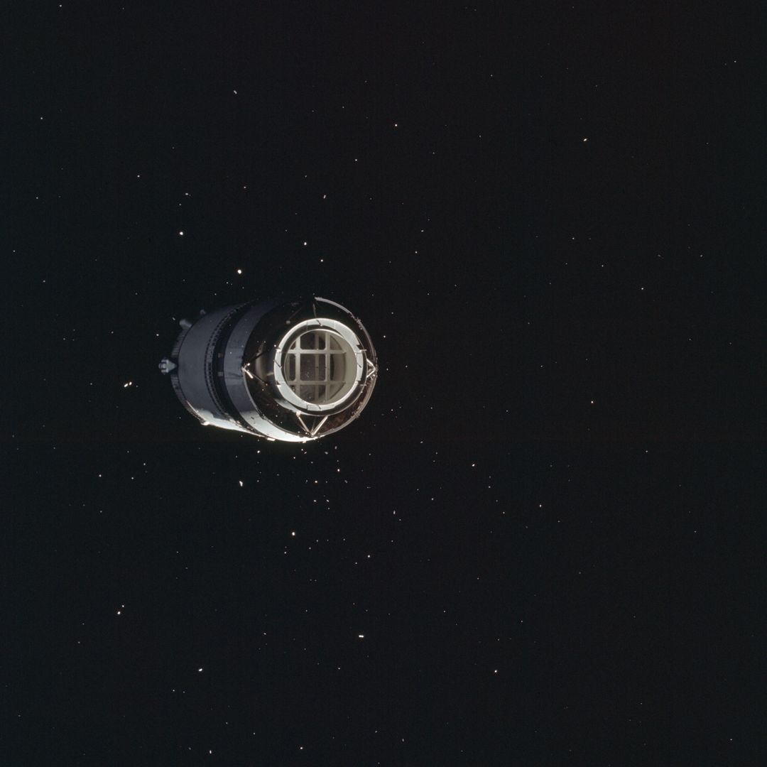 Apollo 8 Spacecraft Separates from Saturn V Third Stage in Space - Free Images, Stock Photos and Pictures on Pikwizard.com