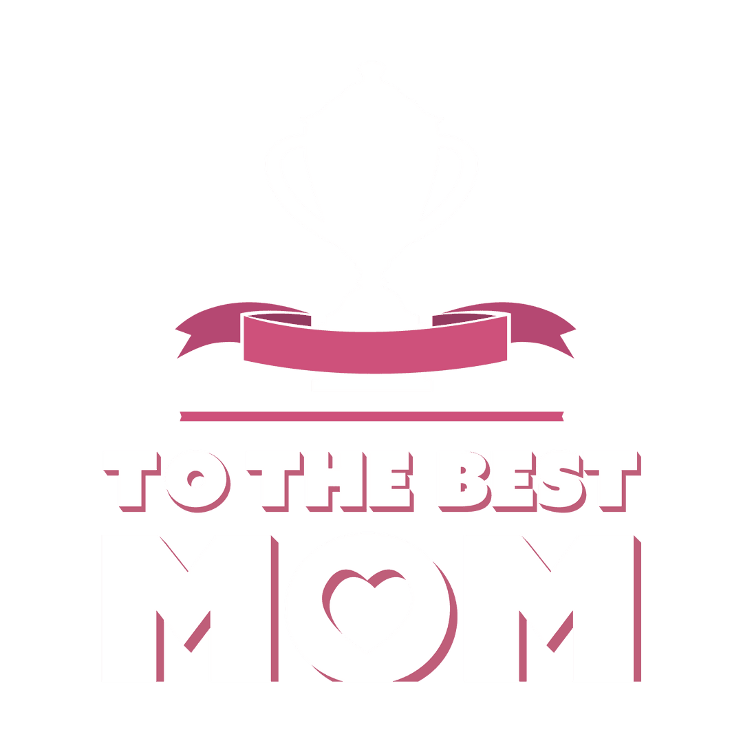 Transparent Mother's Day Trophy Text Design