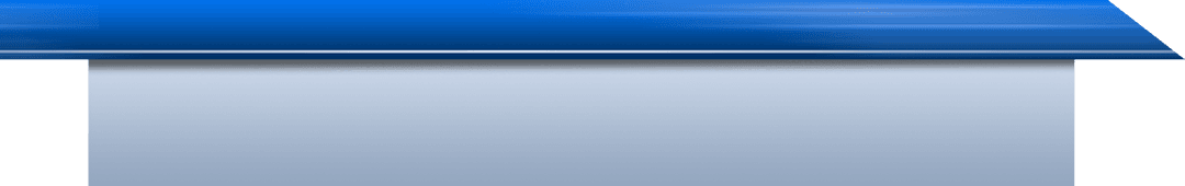 Abstract Blue Top Design on Transparent Background Illustration