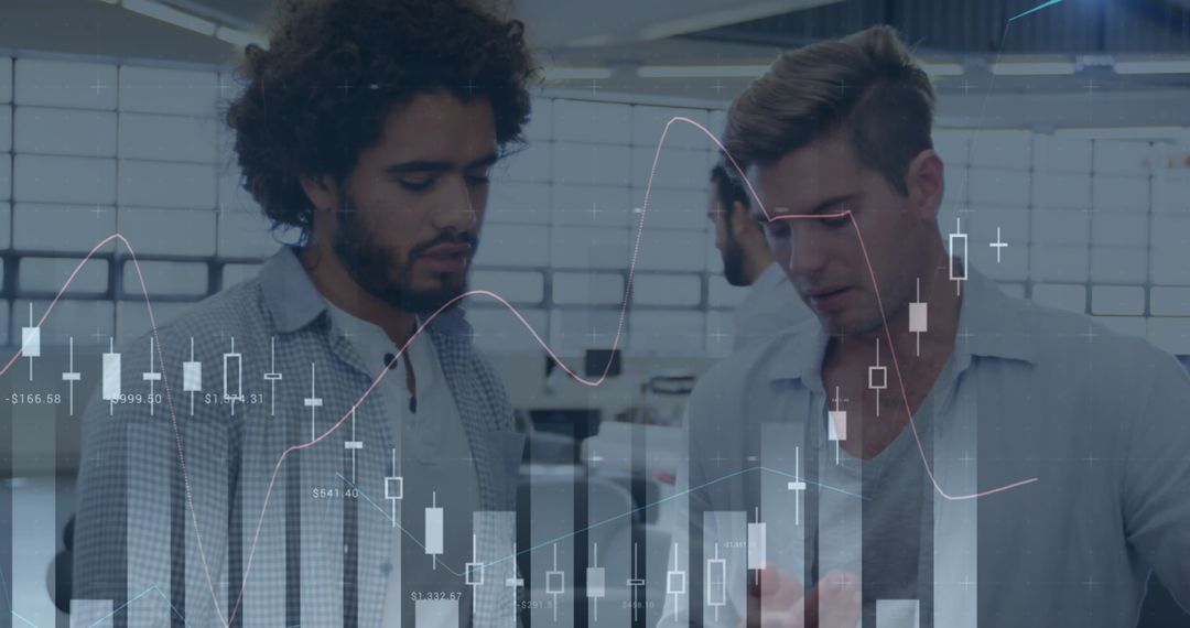 Analyzing Financial Data in Modern Business Office