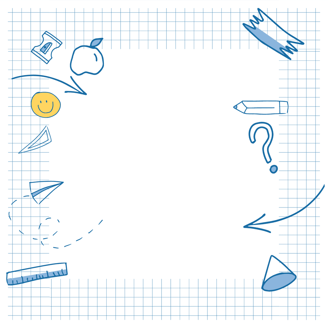 Centering Slate Rectangle on Transparent Grid Paper with Doodles