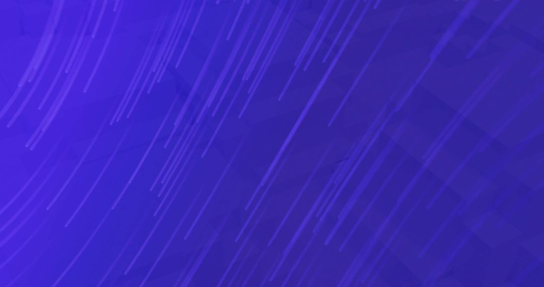 Abstract Blue Lines on Blue Background Illustrating Motion