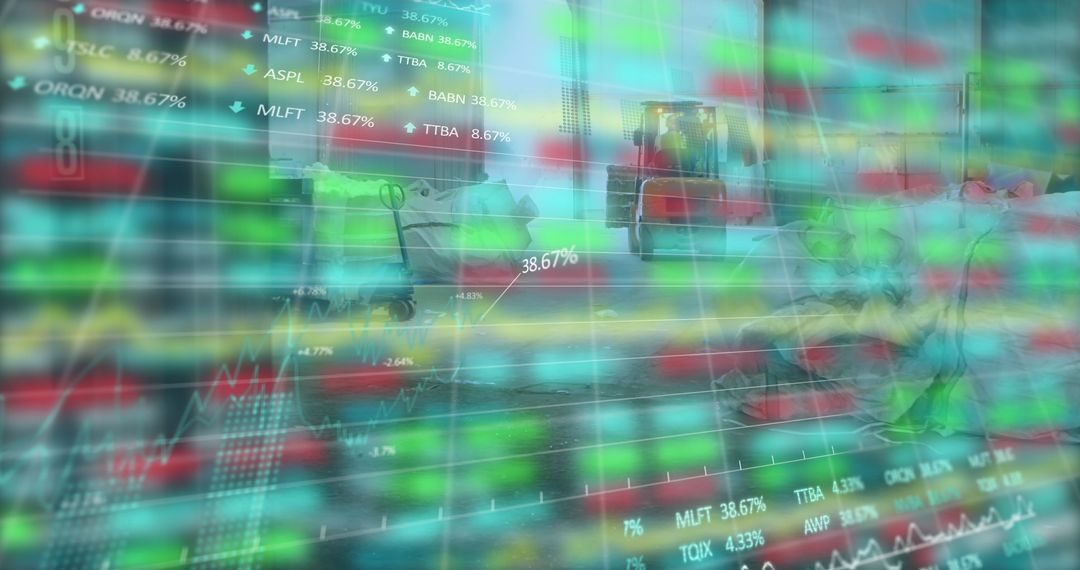 Forklift Operator and Stocks: Synergy of Logistics and Market Dynamics