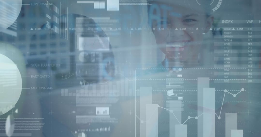 Financial Integration with Global Business Team in a Modern Office