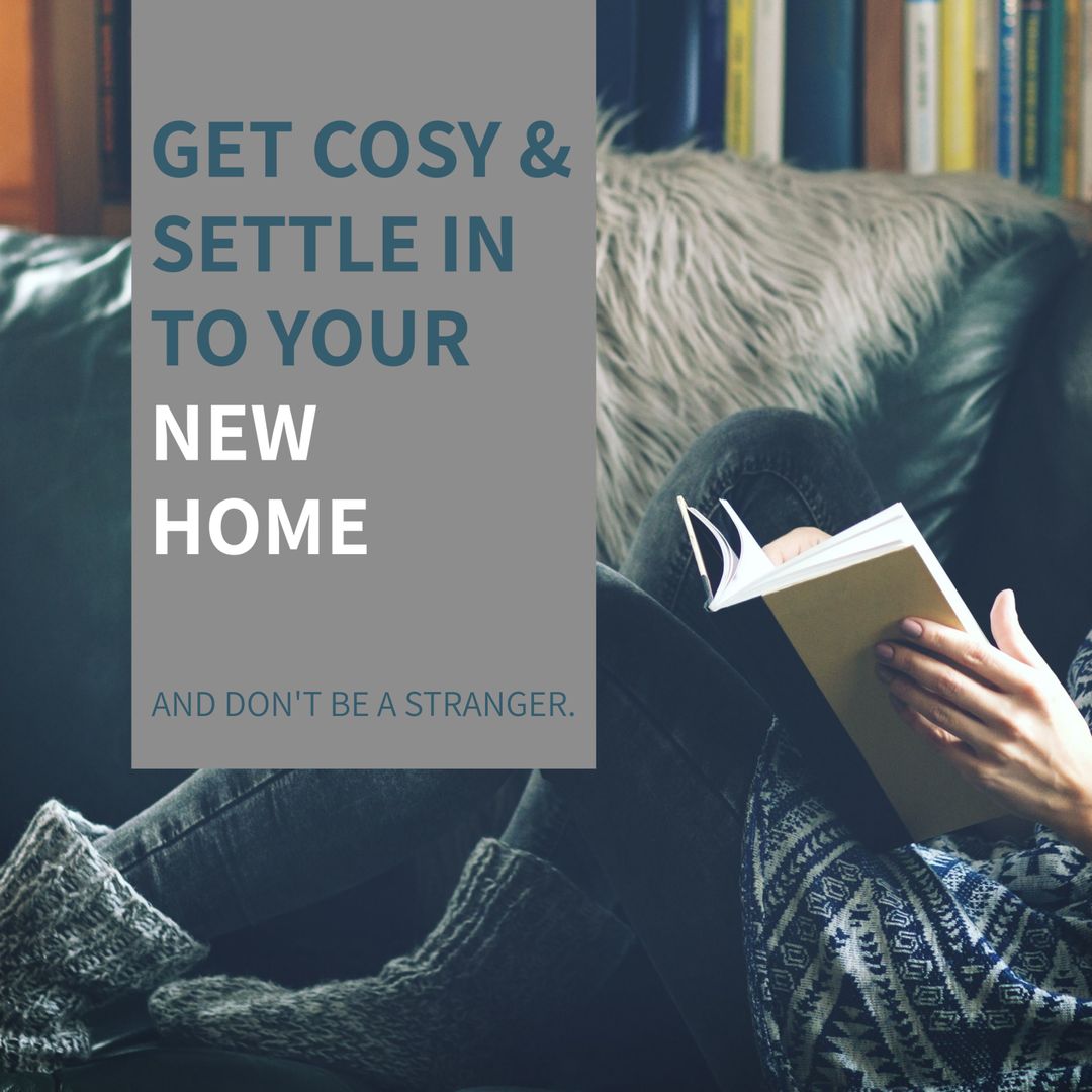 Cozy Welcome to a New Home with Relaxed Reading