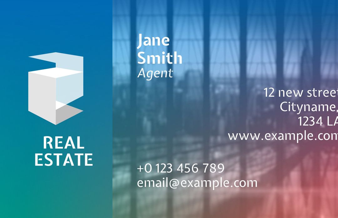 Modern Real Estate Branding with Professional Layout