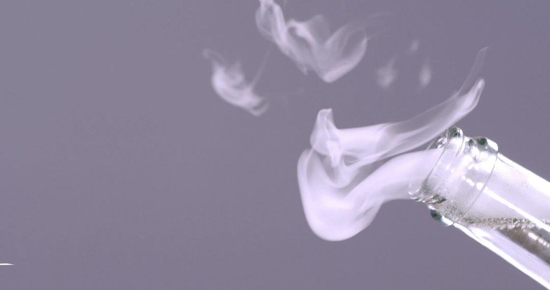 Exploding Champagne with Gold Confetti for New Year's Eve Celebration