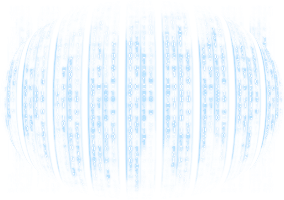 Binary Code on Transparent Digital Sphere Matrix - Download Free Stock Images Pikwizard.com