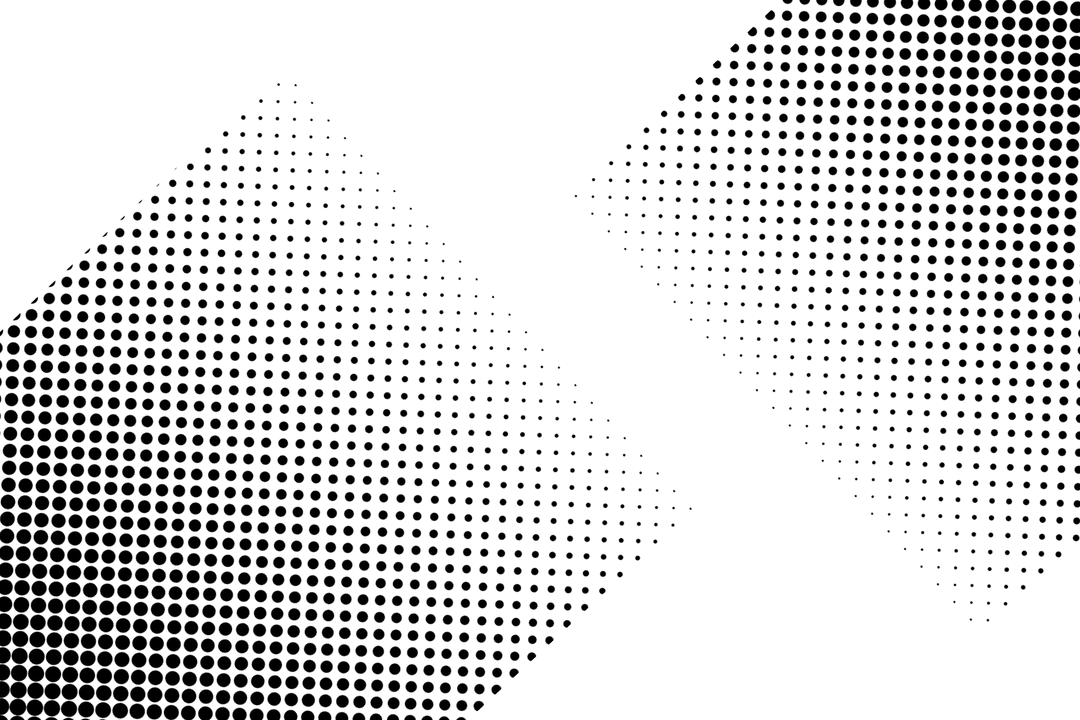 Abstract Black Spots Pattern on Transparent Background