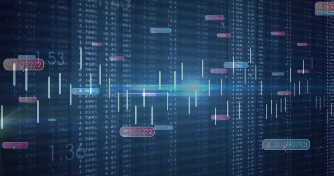 Dynamic Financial Data Visualization with Candlestick Charts