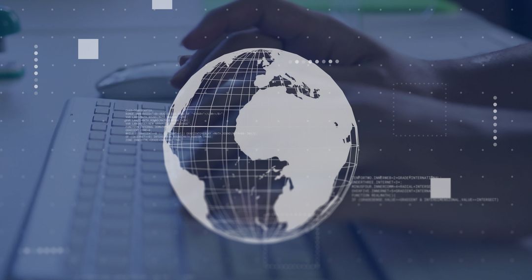 Global Data Processing Over Laptop with Digital Globe